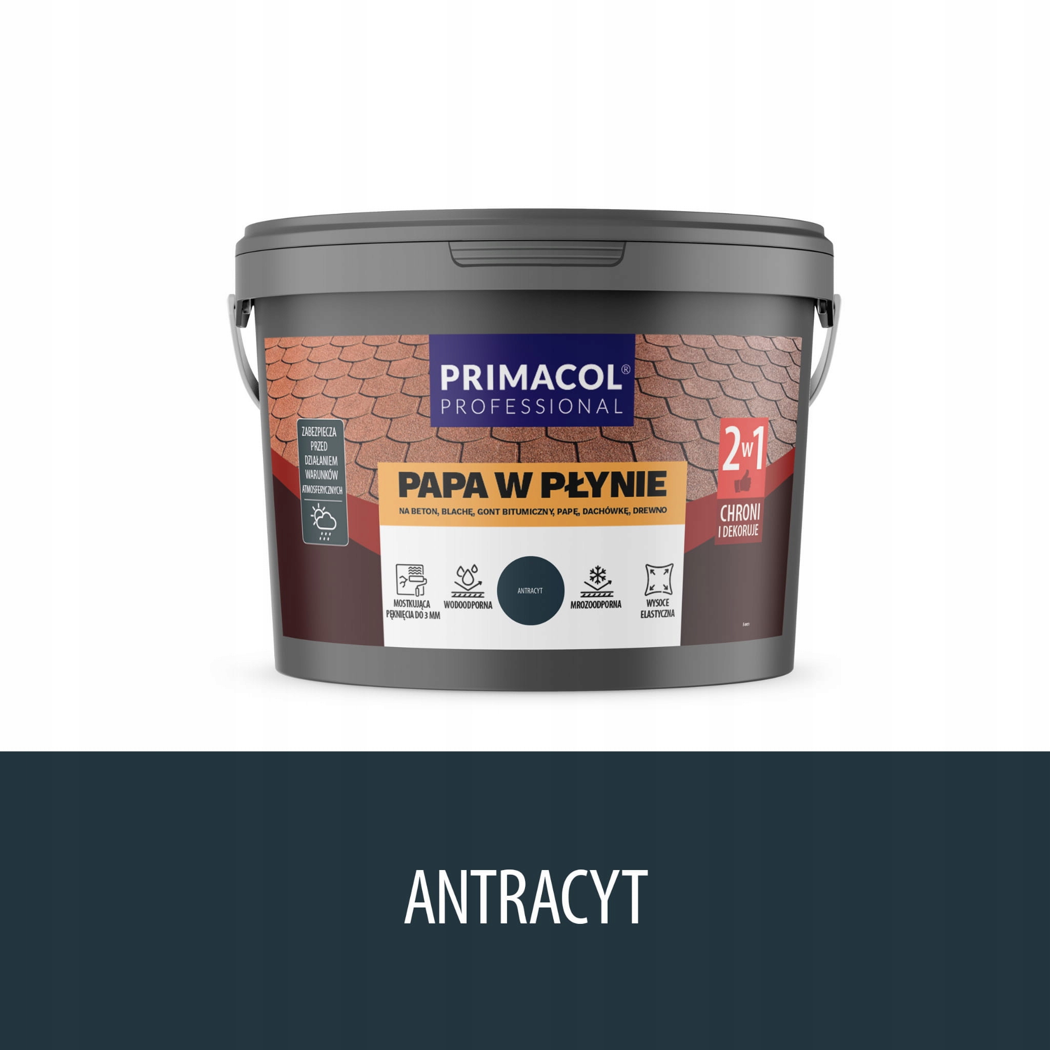 Primacol Tekutá Lepenka Antracit 6 Kg