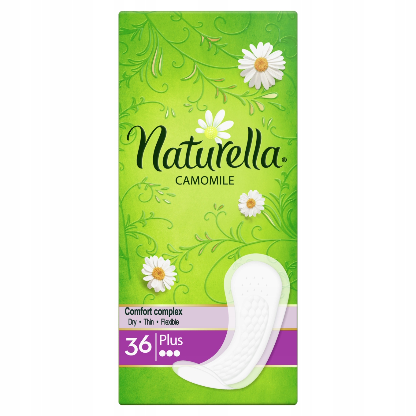 

Naturella Plus Camomile Wkładki higieniczne x36