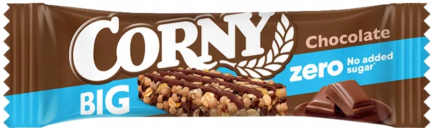 Levně Corny Big Tyčinka s čokoládovou příchutí bez přidaného cukru 40 g 24 ks