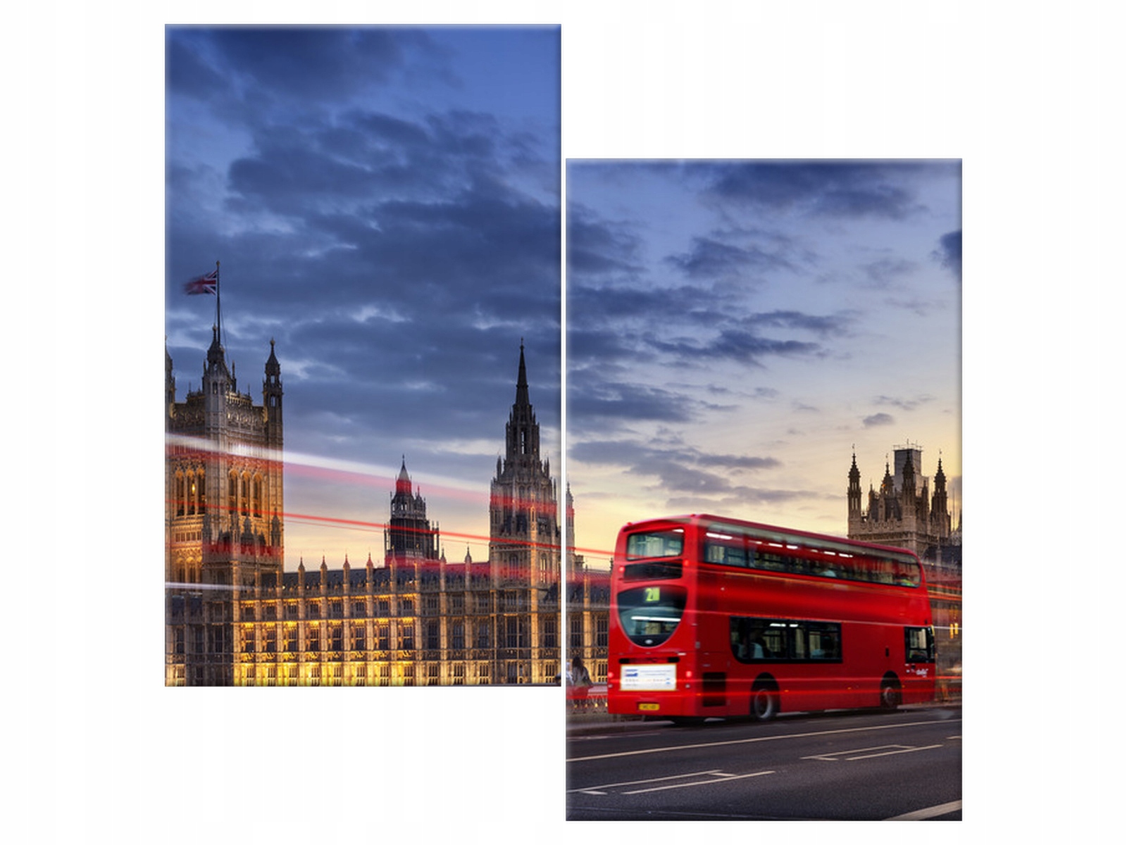 

Obraz Pałac Westminsterski w Londynie 60x60