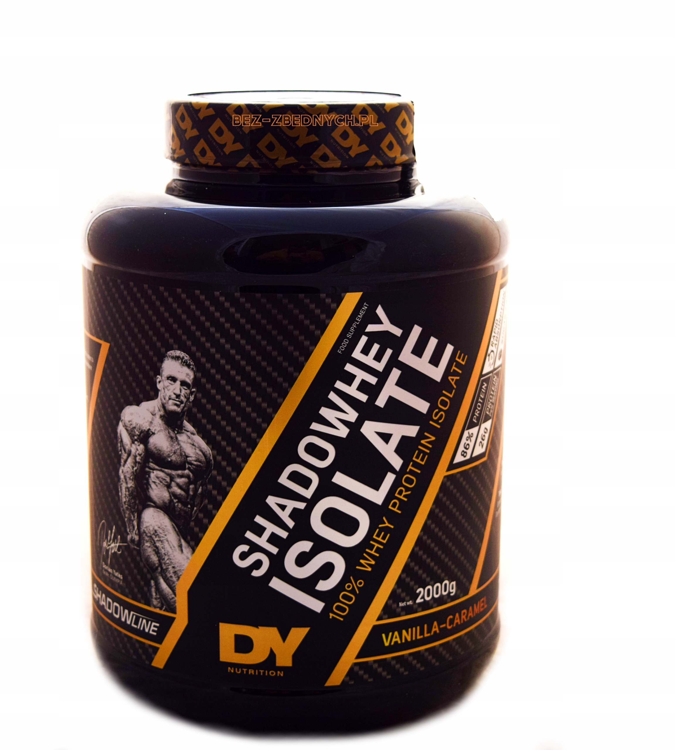 Dorian Yates Nutrition Shadowhey Isolate 2000g Syrovátkový Izolát Bez Cukru