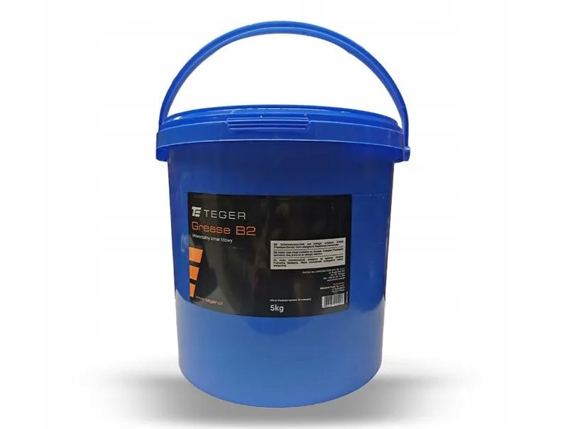 Uniwersalny smar litowy TEGER GREASE B2 opakowanie 5kg