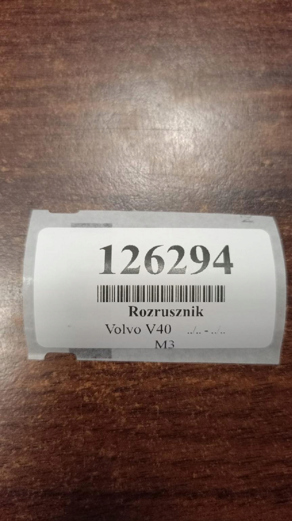 VOLVO V40 1.9 DTI starter S0393