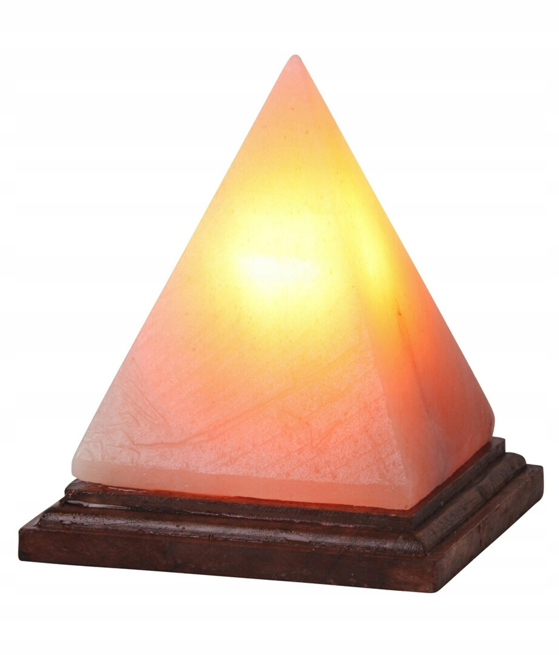 Solná lampa Rabalux Vesuvius, E14, pyramidální, přírodní sůl, 15W, 127x152m