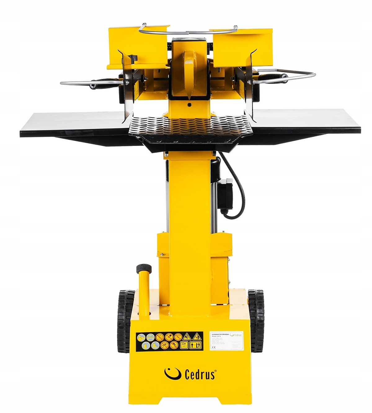 ŁUPARKA DO DREWNA pionowa Cedrus LS07V 8T 3 Fazy Marka Cedrus