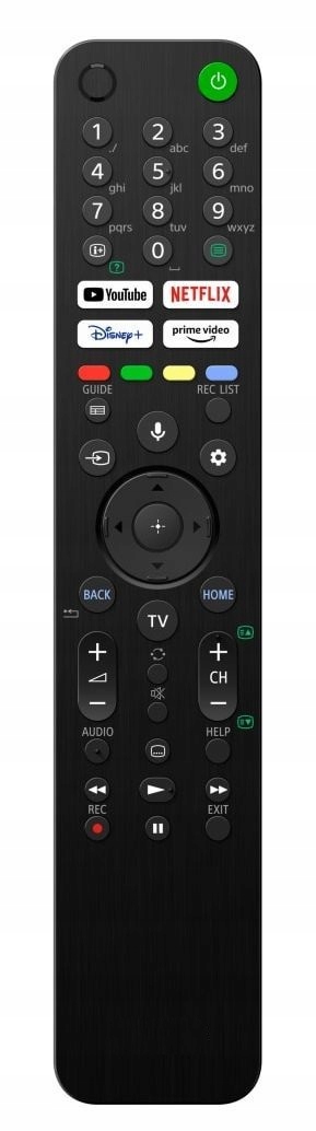 Oryginalny nowy pilot Sony RMF-TX520E czarny