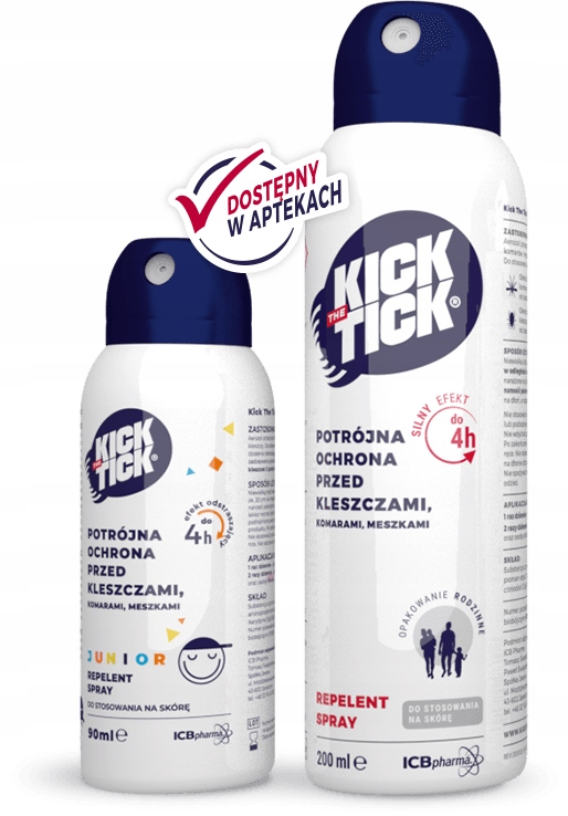 

Kick the Tick Repelent Junior Na Komary Dla Dzieci