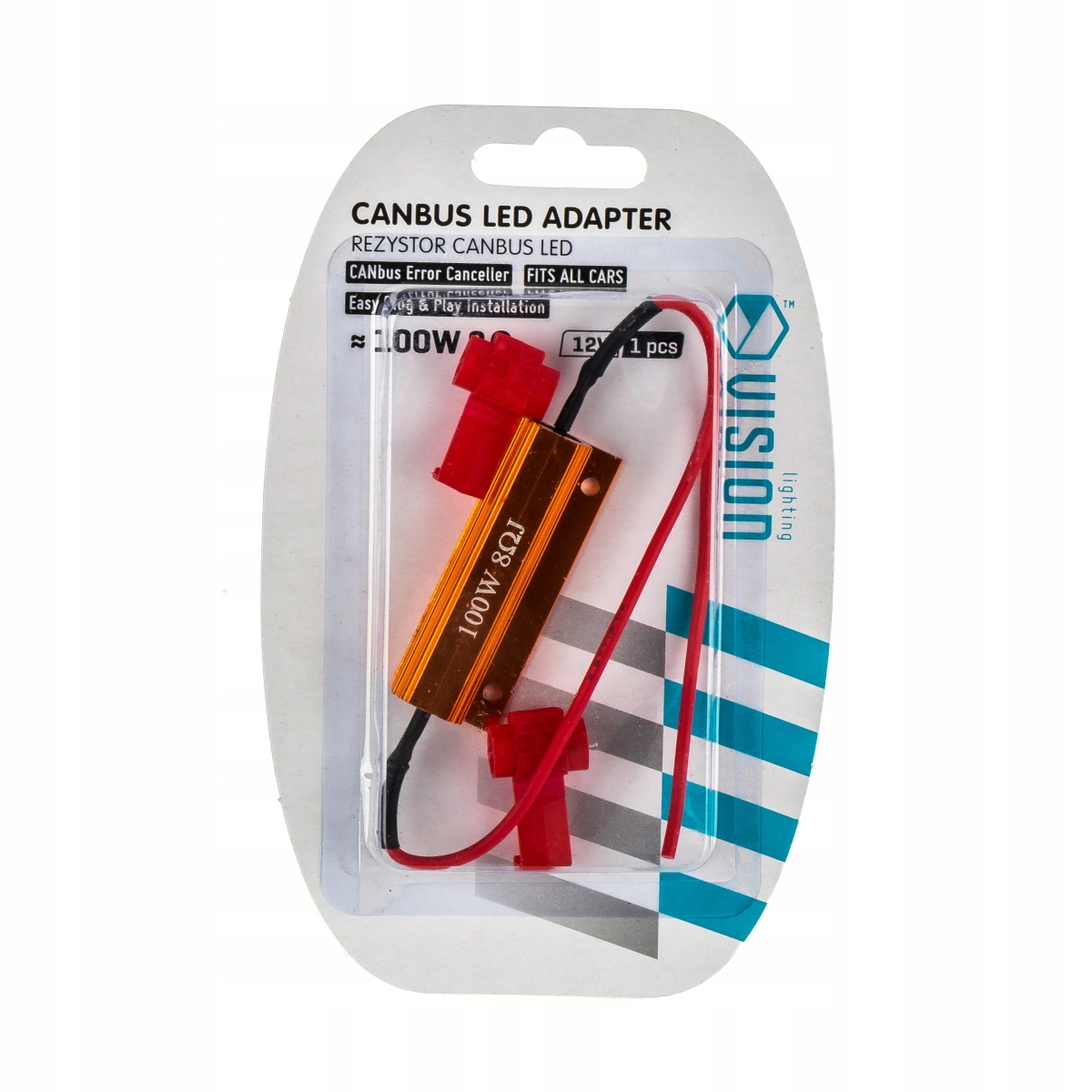 

Opornik Rezystor Żarówki Canbus Led 100W 8Ohm