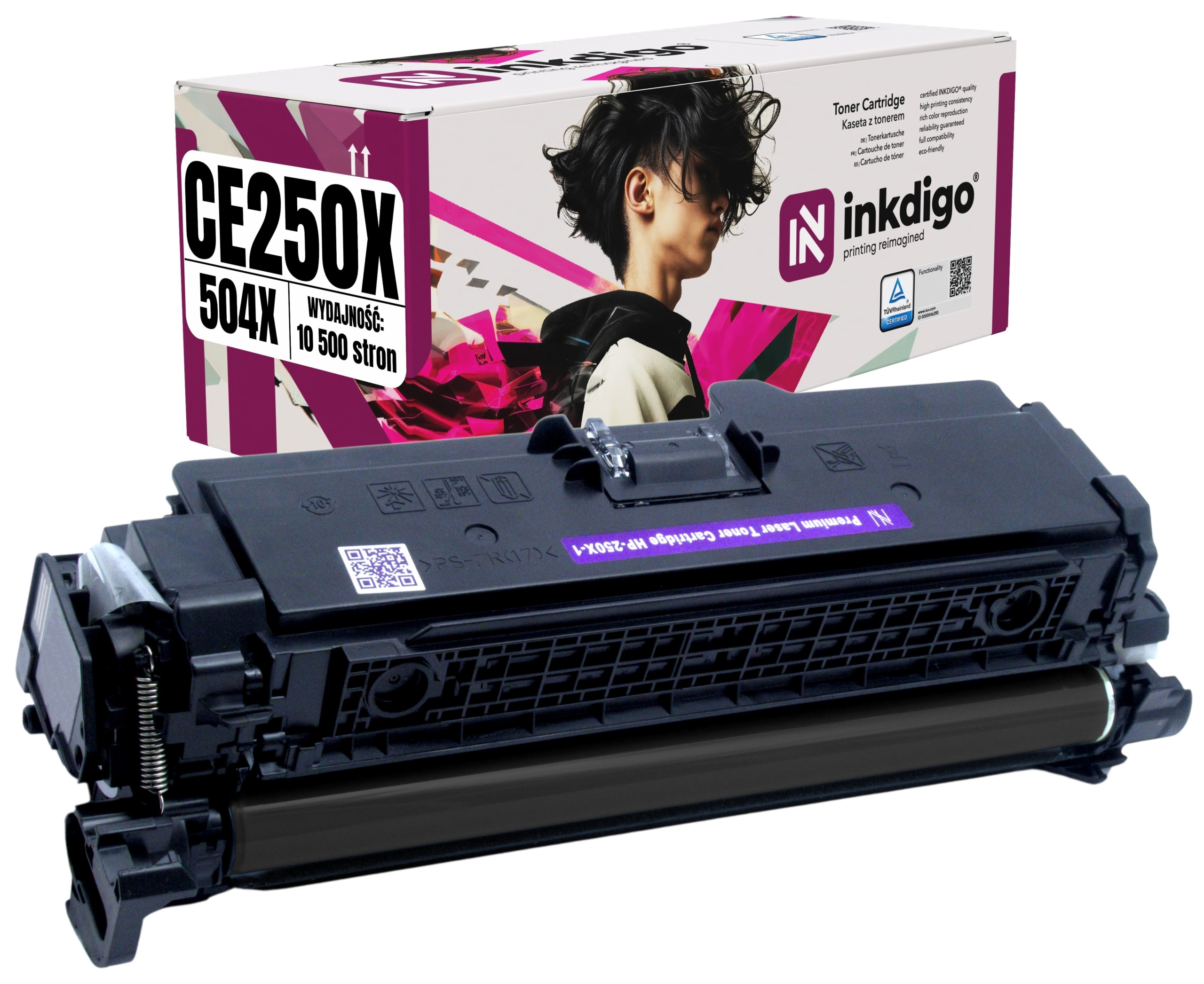 Toner CE250X 504X pro Hp Color LaserJet CP3525