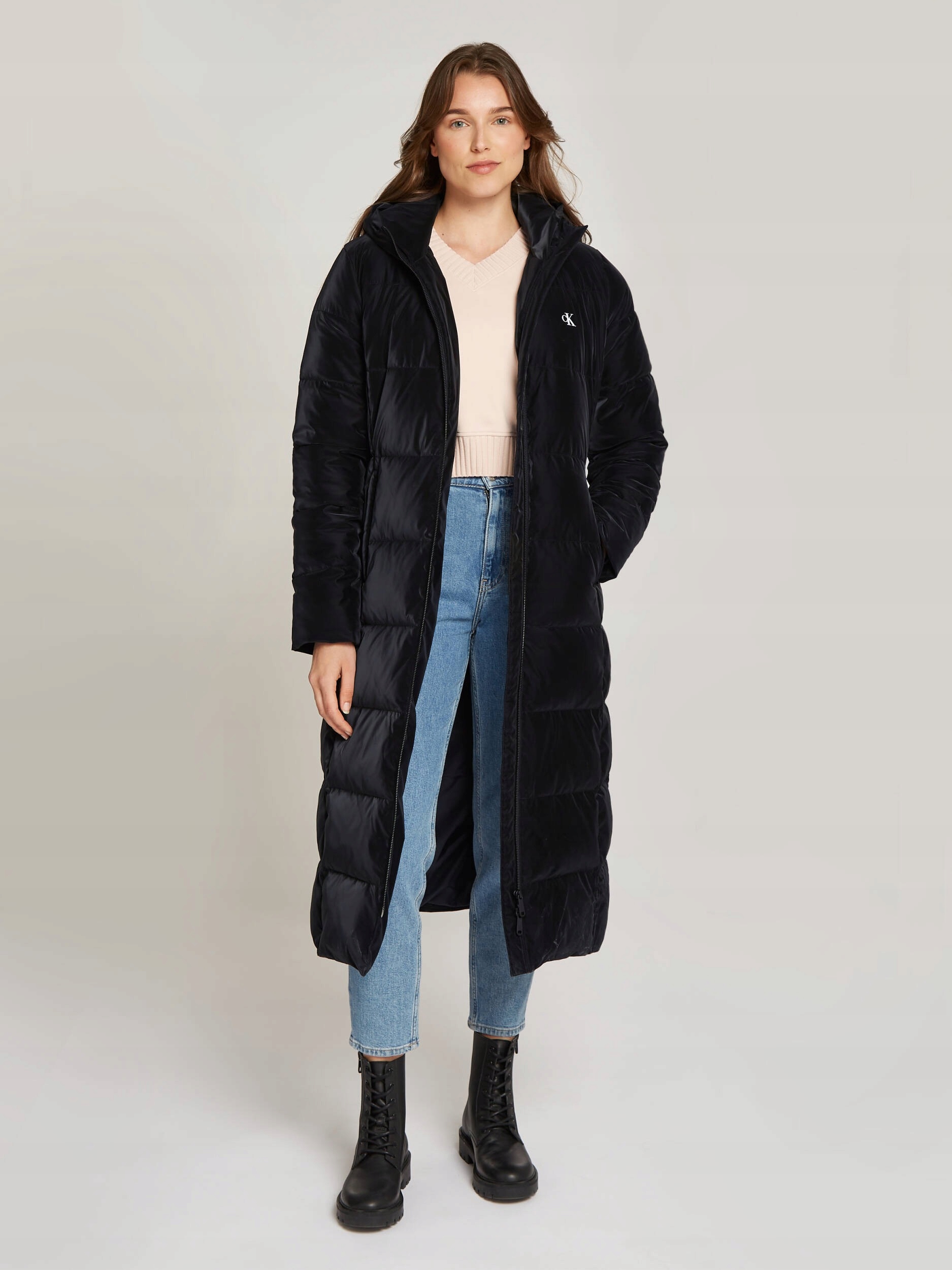 Calvin Klein Jeans Péřová Bunda J20J224106 R L