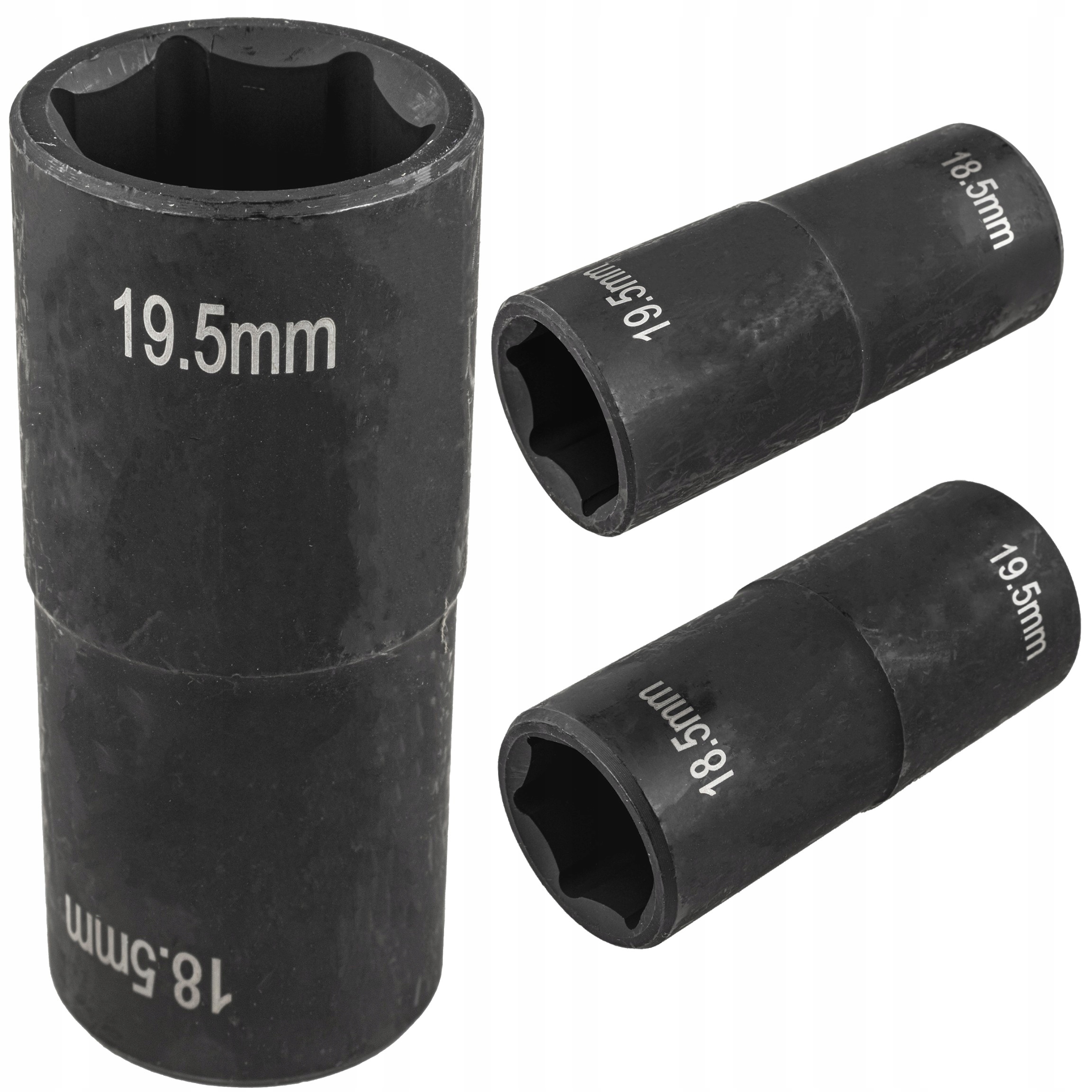 Nasadka Udarowa Klucz Dwustronna Do Felg 18,5-19,5 MM Ford Cr-mo 1/2"