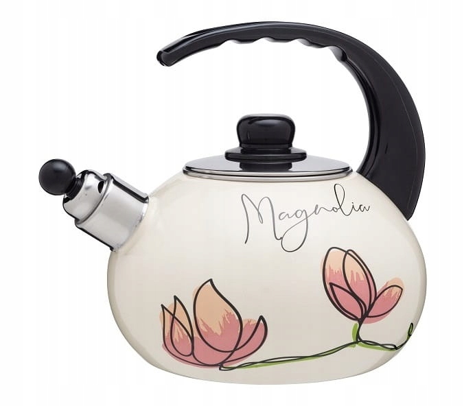 

Czajnik emaliowany Fiorello 2,2 l kwiaty magnolii