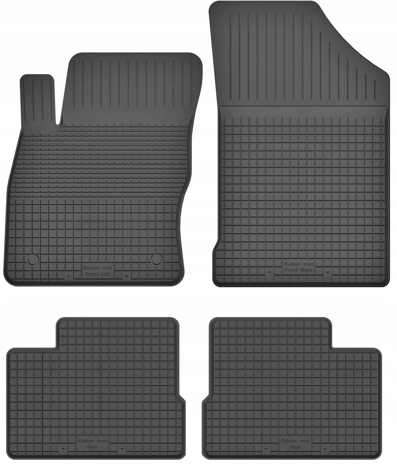 

Dywaniki gumowe wycieraczki do Dacia Lodgy 12-22