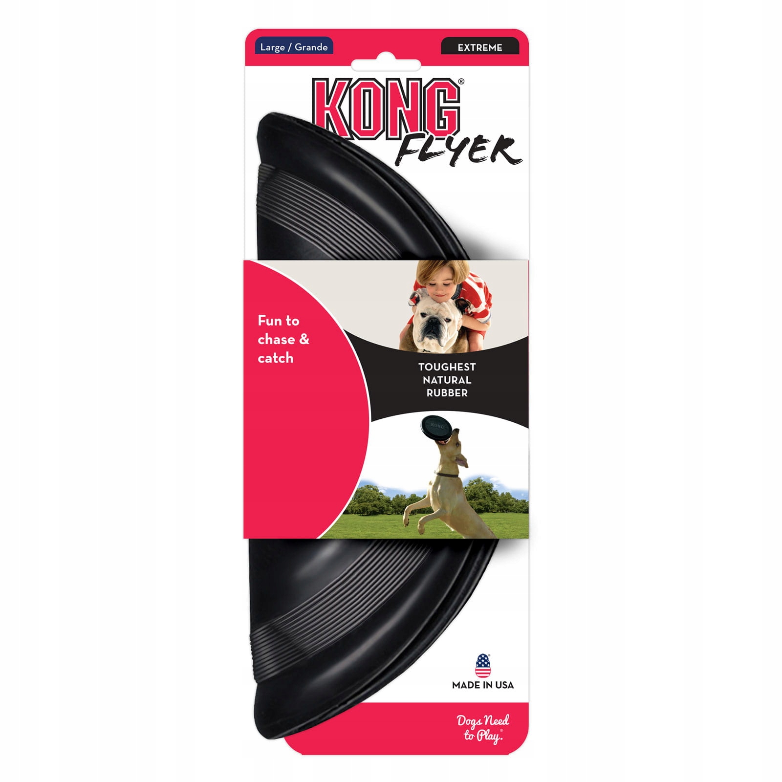 

Kong Extreme Flyer Frisbee dla Psa gumowe L Dysk