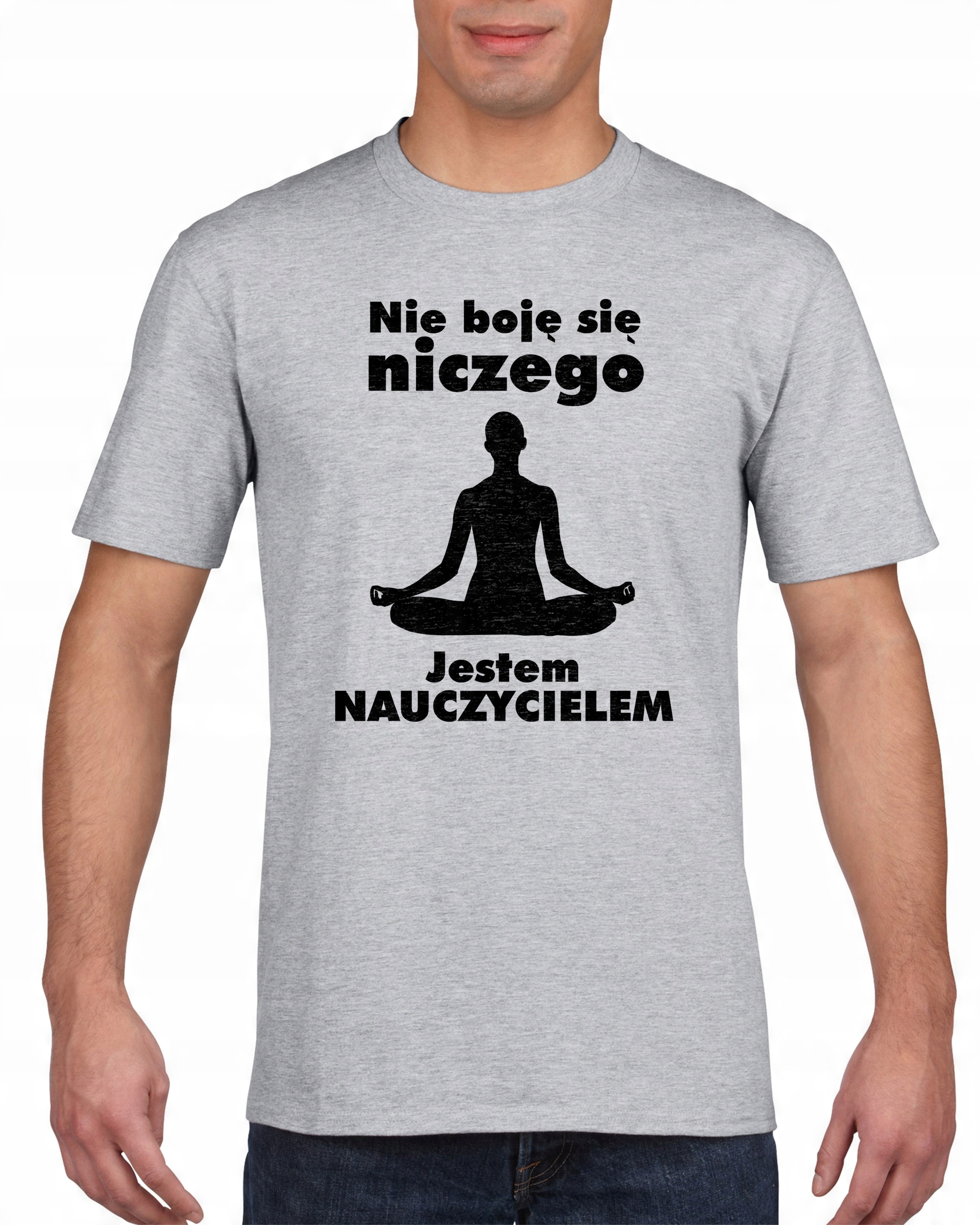 

Koszulka męska Jestem Nauczycielem Nie Boje s M