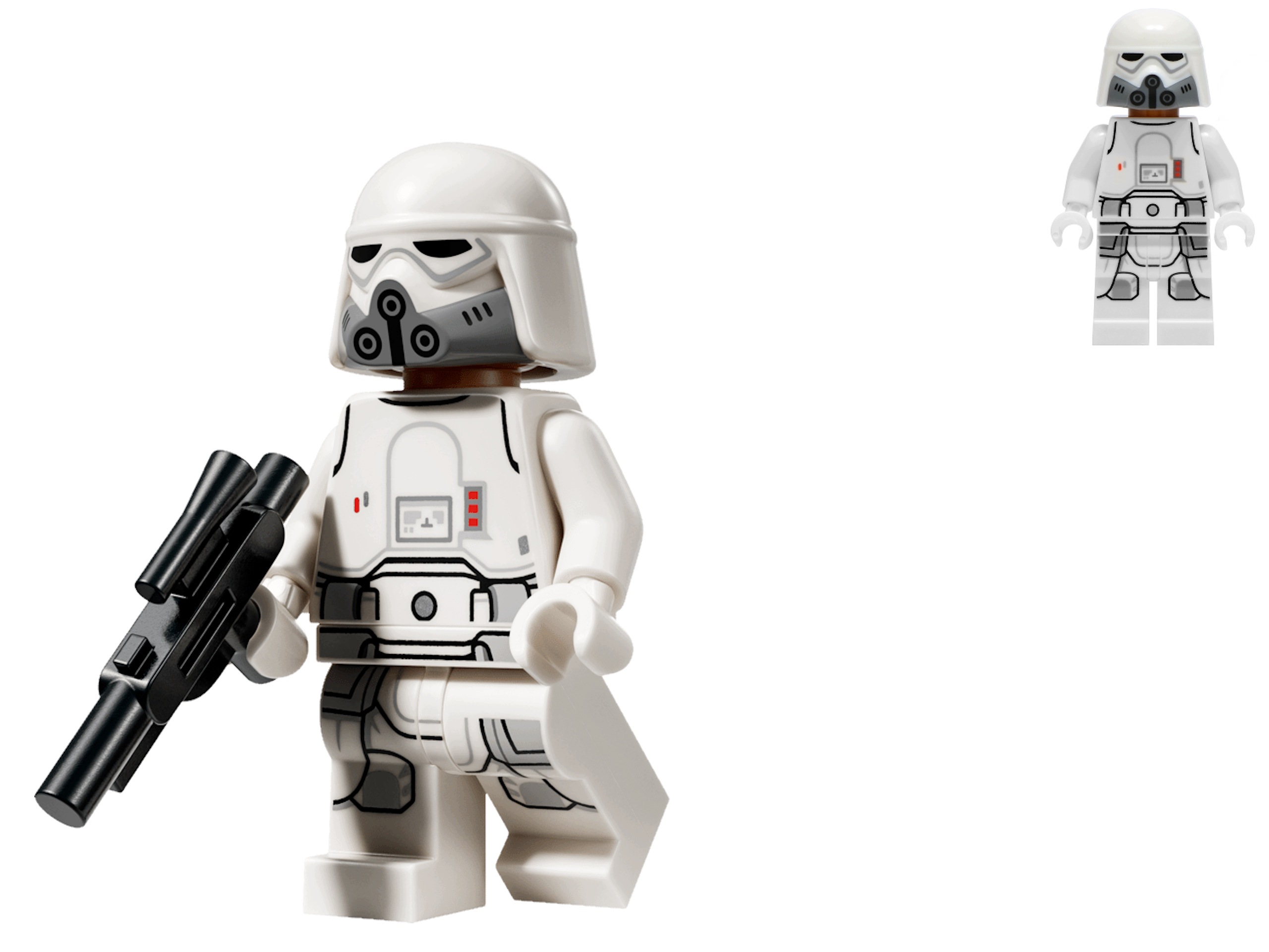 Lego Star Wars Imperial Remnant Snowtrooper blaster sw1535 75454