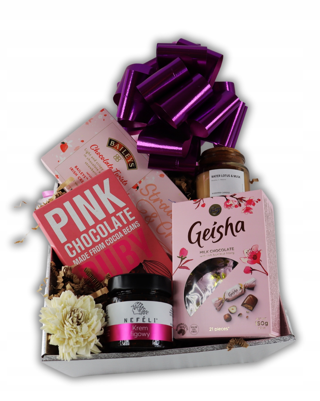 Levně Dárkový koš Plno Lásky Dárkové koše pro svědkyni, Valentýn