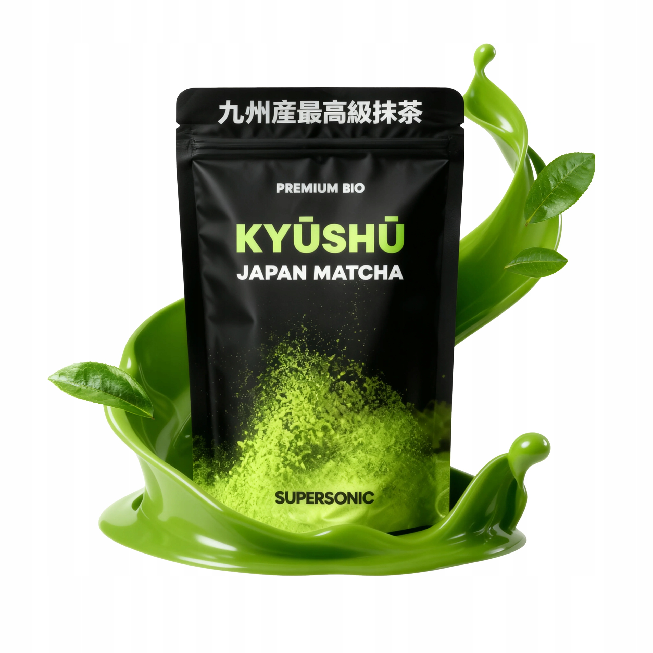 Levně Kyushu Matcha Tradiční Zelený Čaj Premium Japan 80 g