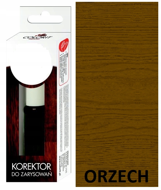 

Colorit Korektor Do Zarysowań Drewna 7ML Orzech
