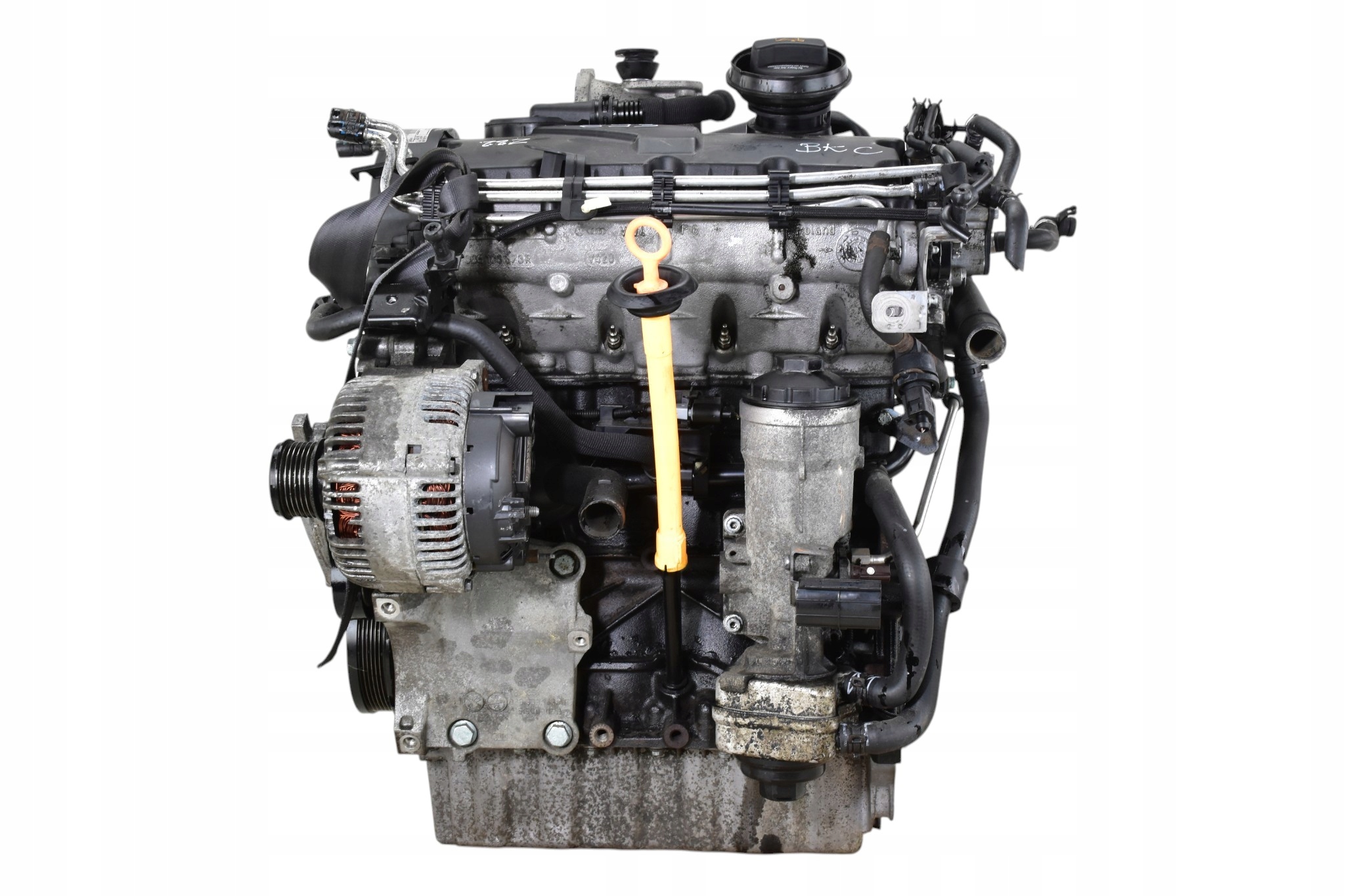 engine GOLF V PASSAT B6 SUPERB II TOURAN ALTEA 1.9TDI 105KM BKC @KOMPRESJA@