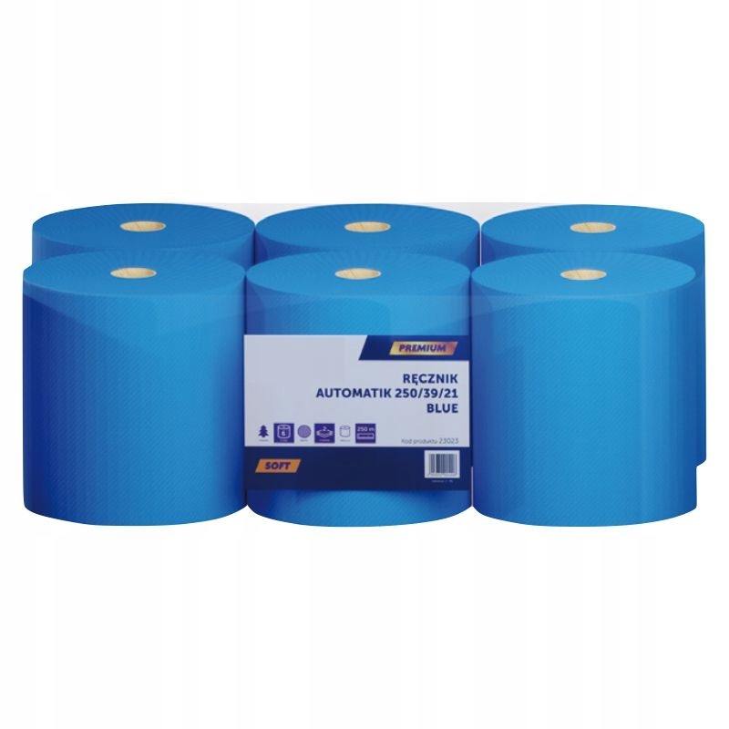 Celulózové ručníky Luna Automatik 250 m, modré
