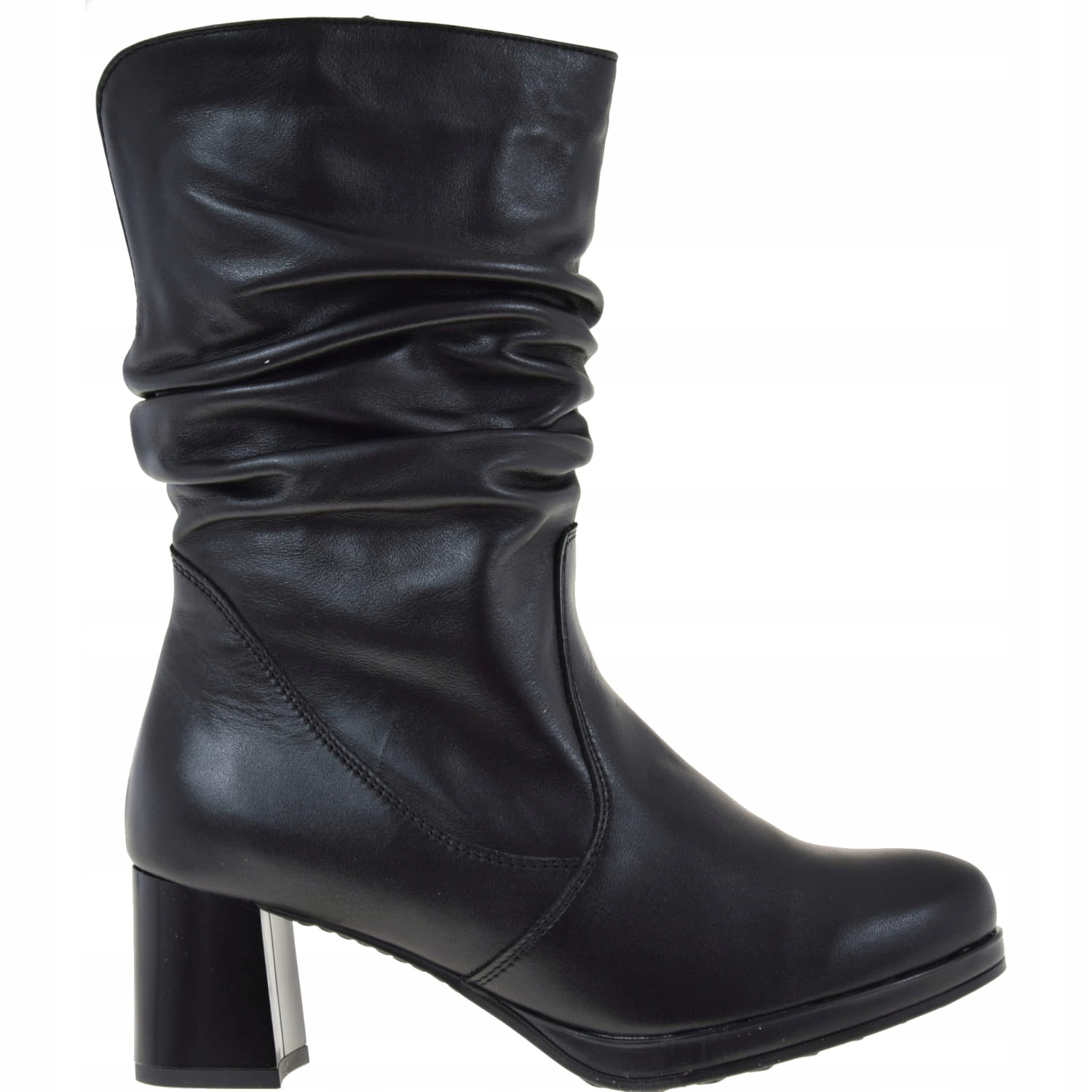 Elegantní Módní Dámské Kozačky Z Přírodní Kůže Grodecki 1191 VEL.37