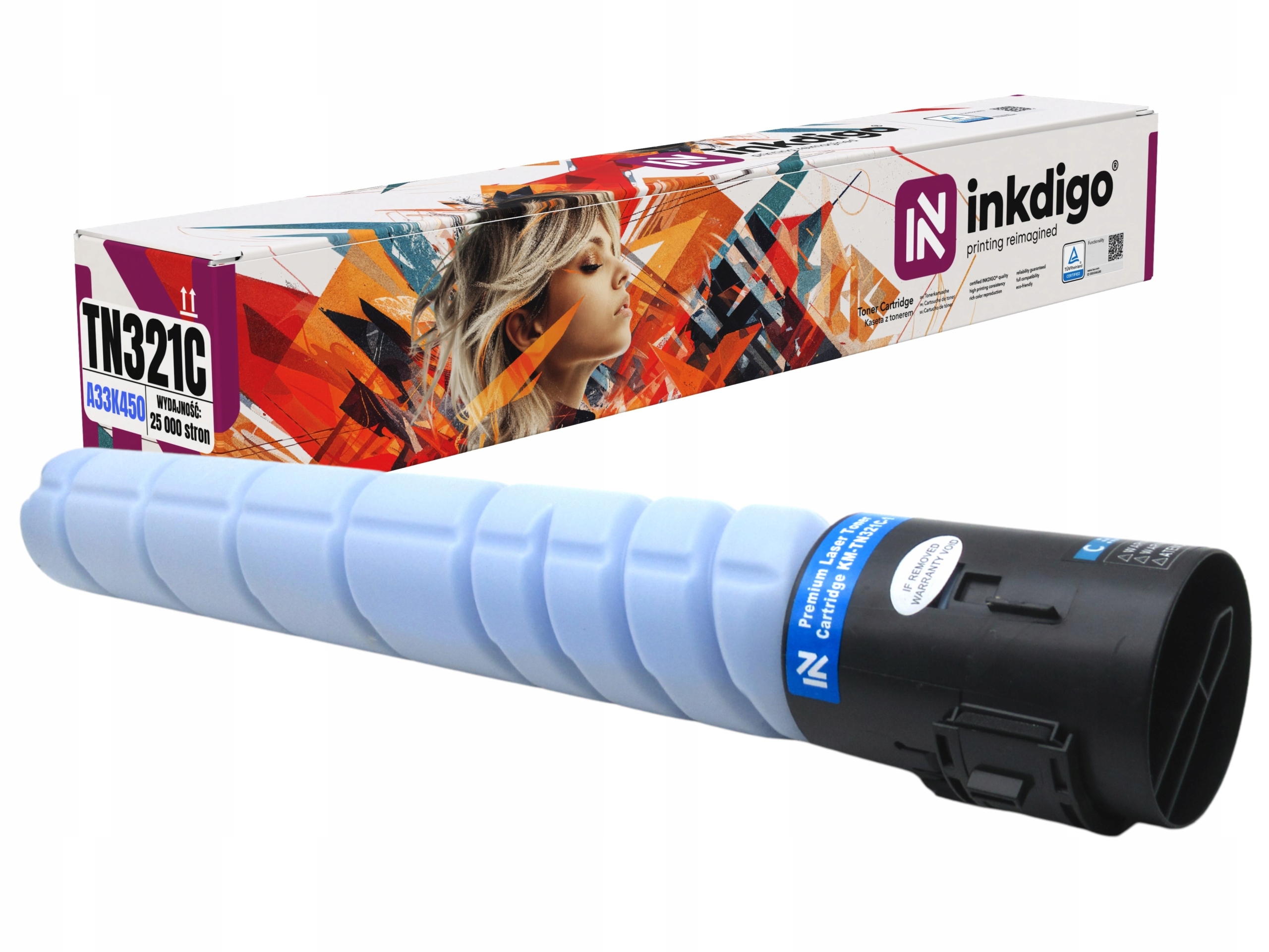 Toner Pro Konica Minolta C224e C284 C364e TN321C
