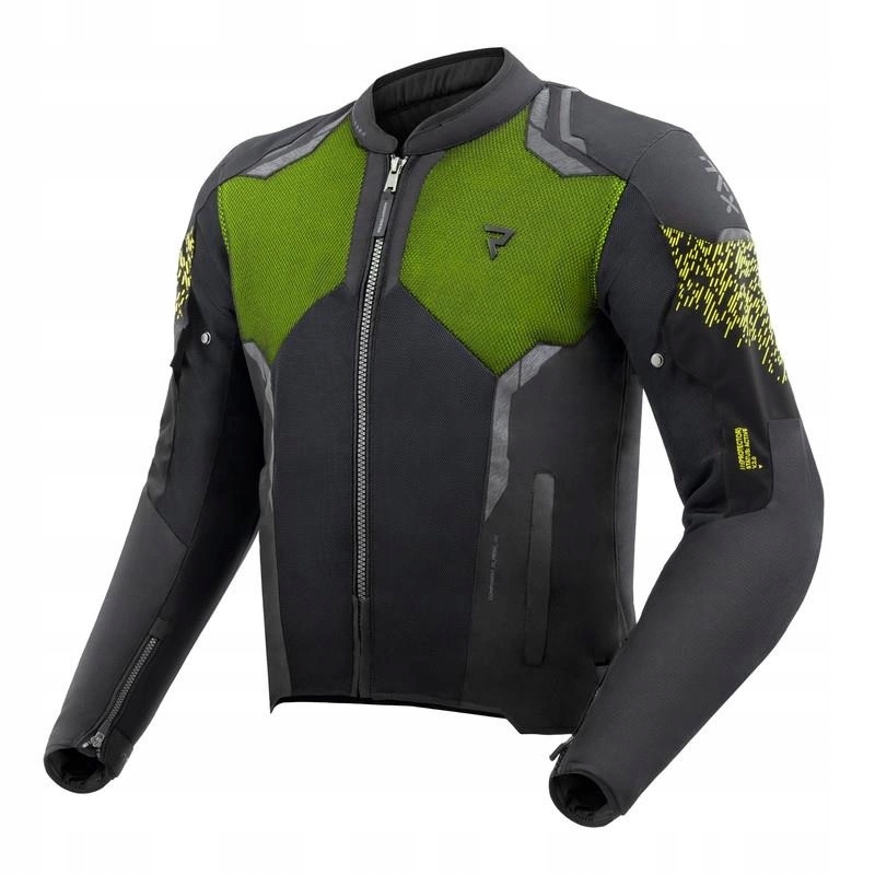 Pánska bunda Rebelhorn Jax Black/fluo Yellow čierna žltá fluo Darčeky