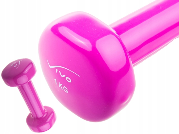 

Vivo Hantelki Hantel Ciężarek 1 Kg Różowy