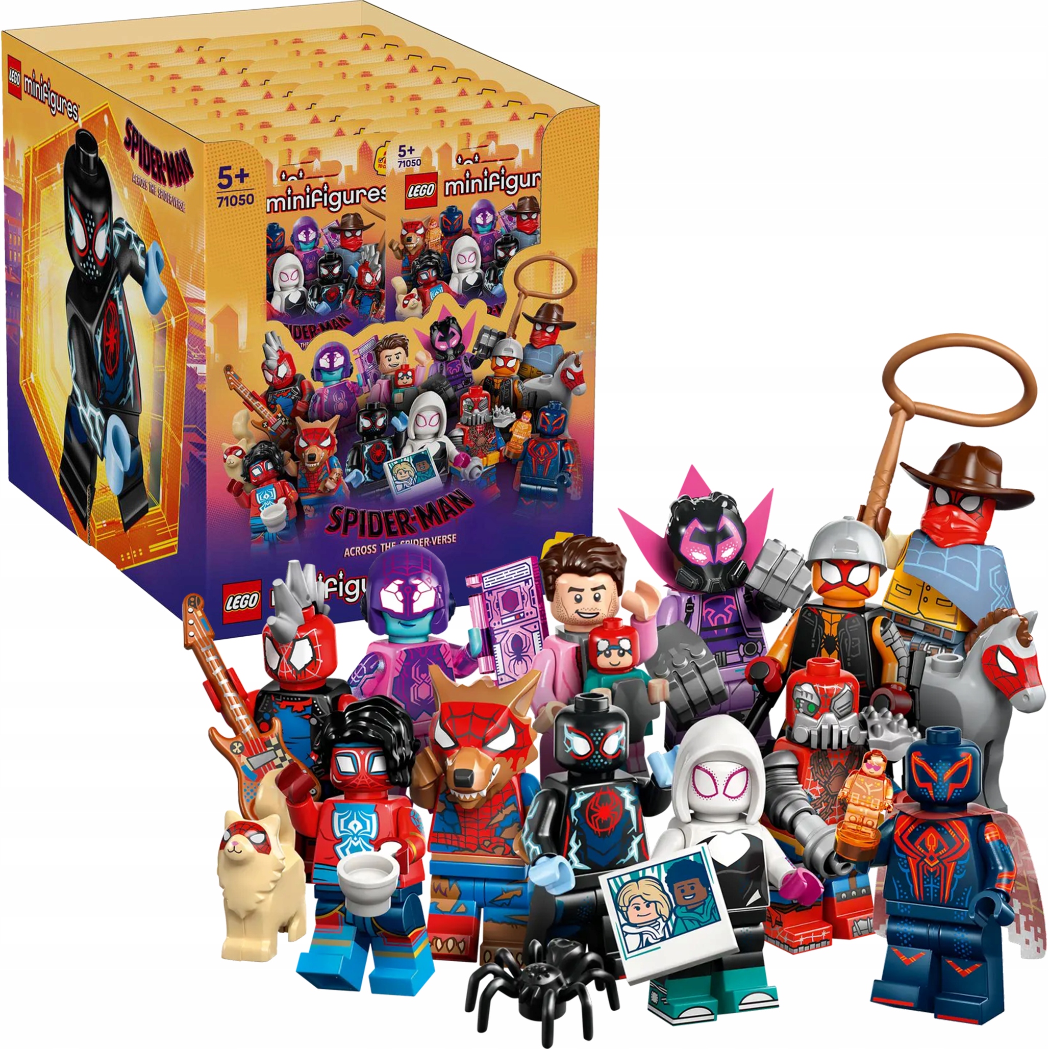 Lego Minifigurky Spider-Man Napříč multivesmírem 71050 3 6 Ks 6 dílcích