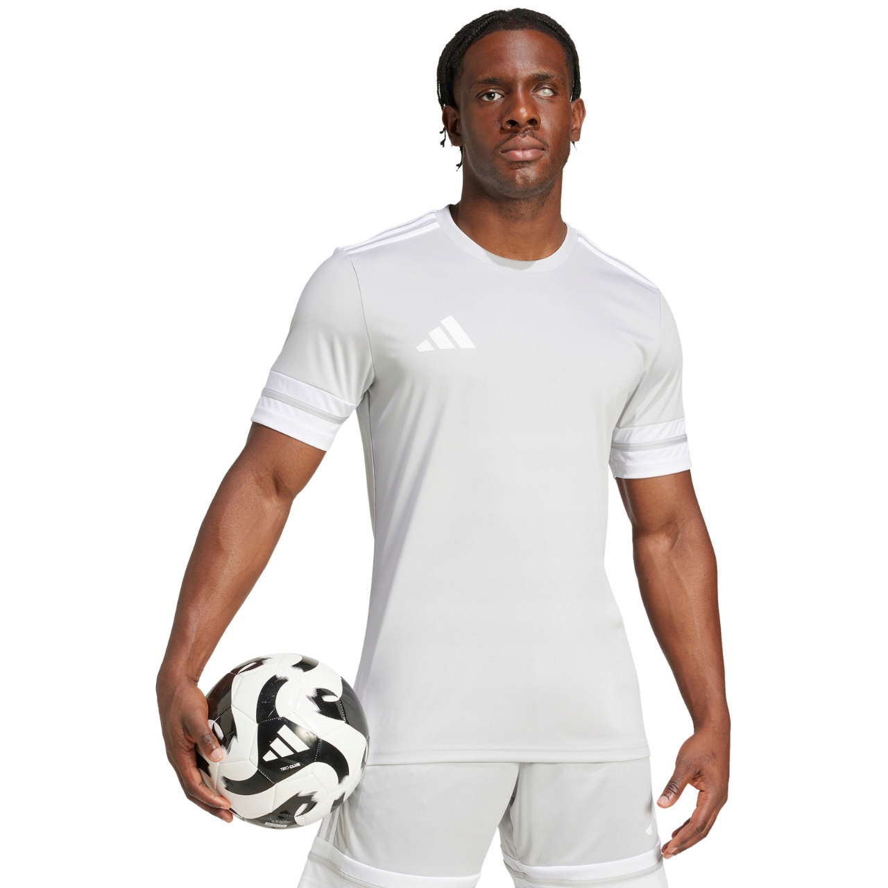 Koszulka męska adidas Squadra 25 szara JG5837 R. L