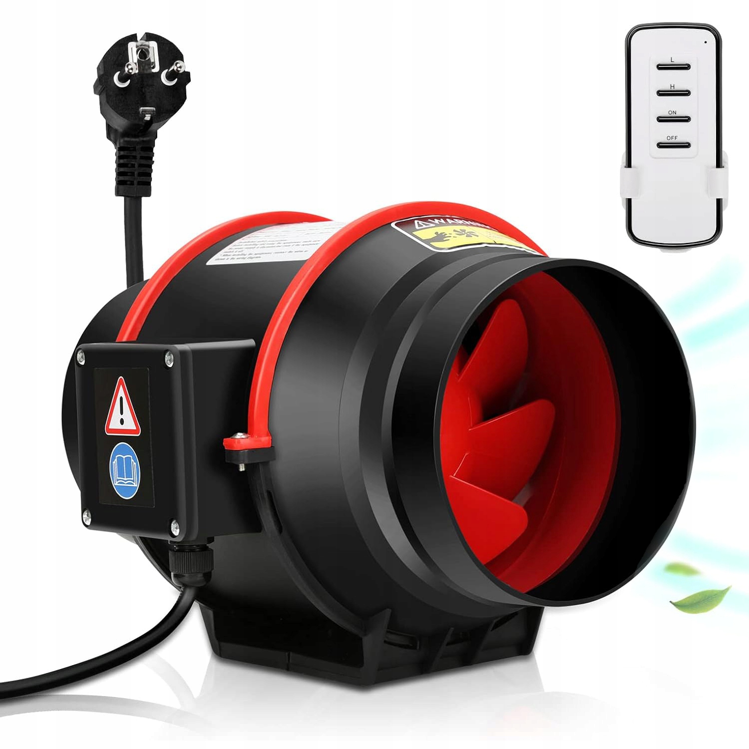 Regulovatelný Dvourychlostní Kanálový Ventilátor Spalinový 100 mm 310 m3 h