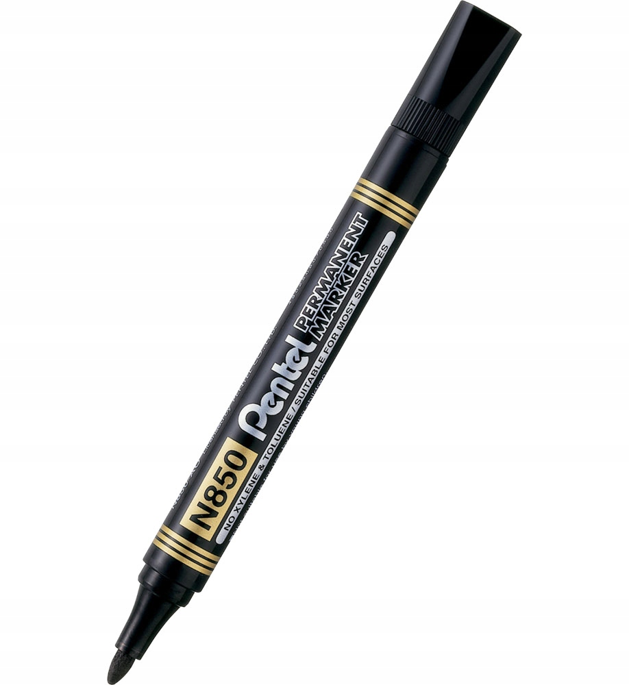 

Marker Permanentny Pentel N850 Okrągły czarny