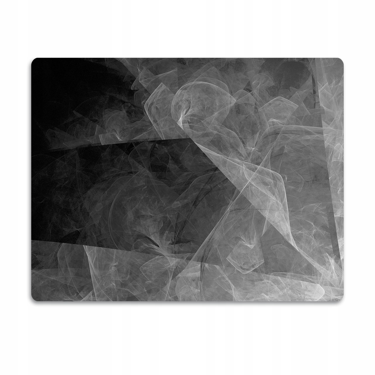 Levně Ochranná podložka pod misku Abstrakt grafitu 90x60 cm
