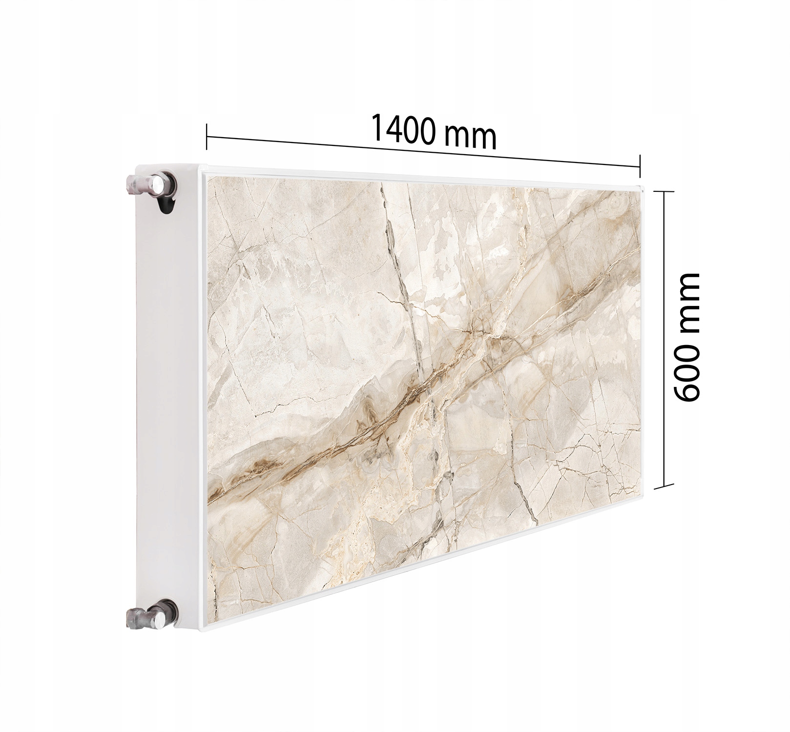 Magnetická Maska Na Radiátor 140x60 Mramorová Podložka Magnet