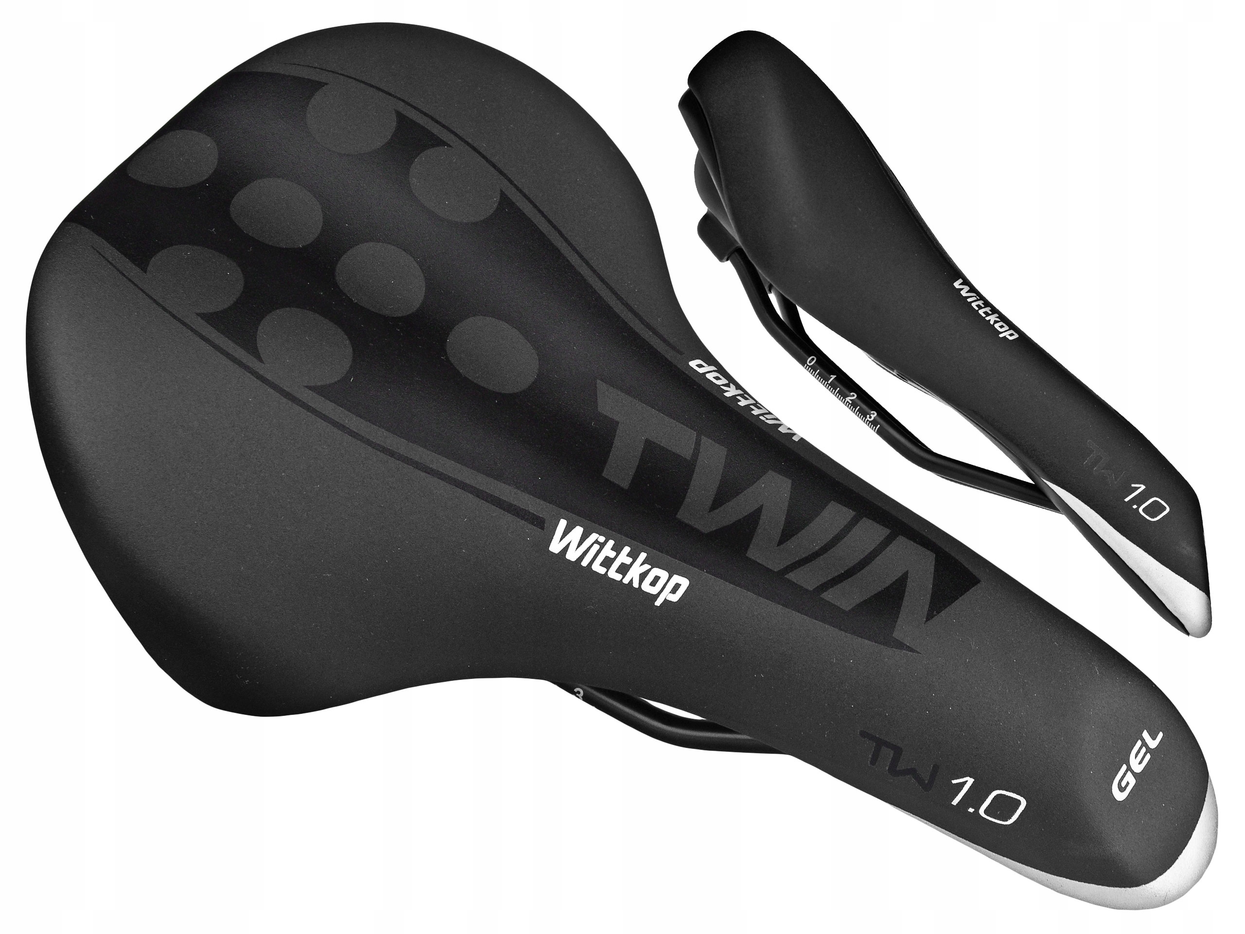 

Siodełko Wittkop Twin 1.0 Żelowe Mtb Trekkingowe