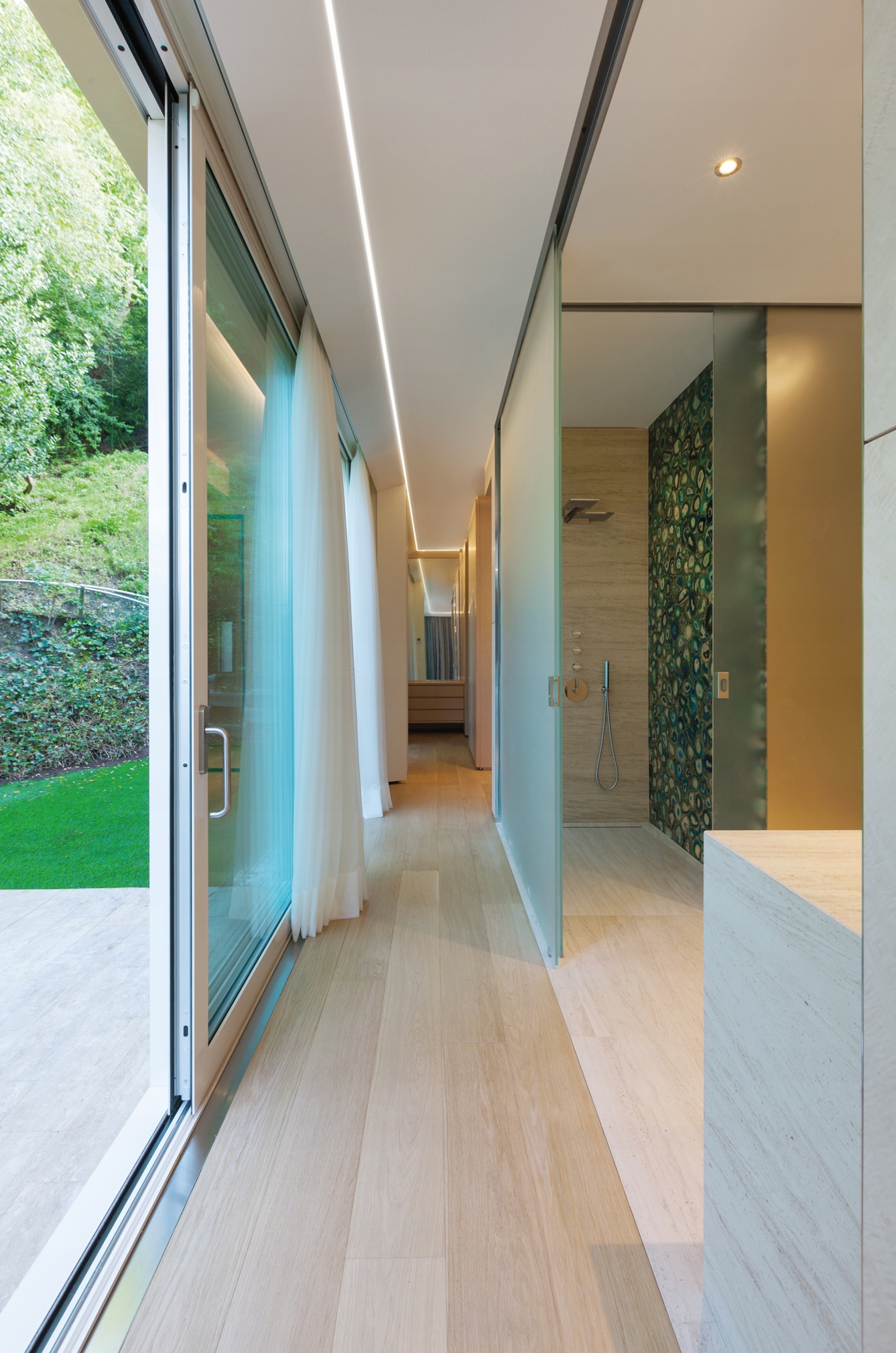 Profil LED aluminiowy do taśm wpuszczany 2m + klosz + zaślepki + uchwyty Marka SuperLED