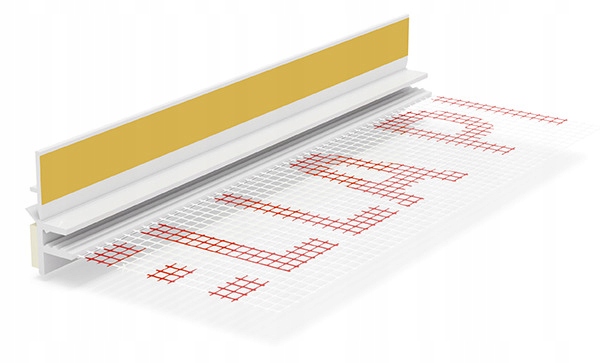 

Listwa przyokienna z siatką Apu MIDI Pcv 3m