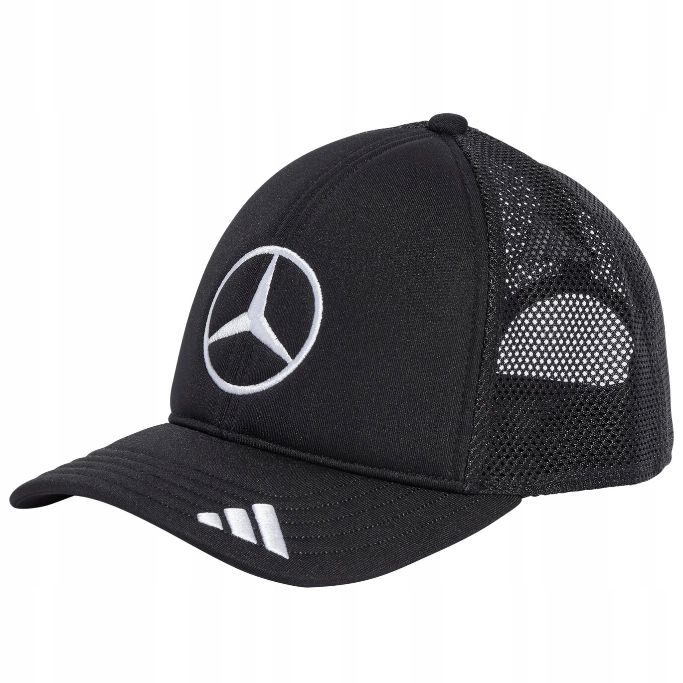 Čepice Mercedes Amg Petronas F1 adidas 2025 Star Trucker černá