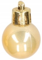 BOMBKI PLASTIKOWE NA CHOINKĘ STROIK 8SZT 4CM Rodzaj Zestawy