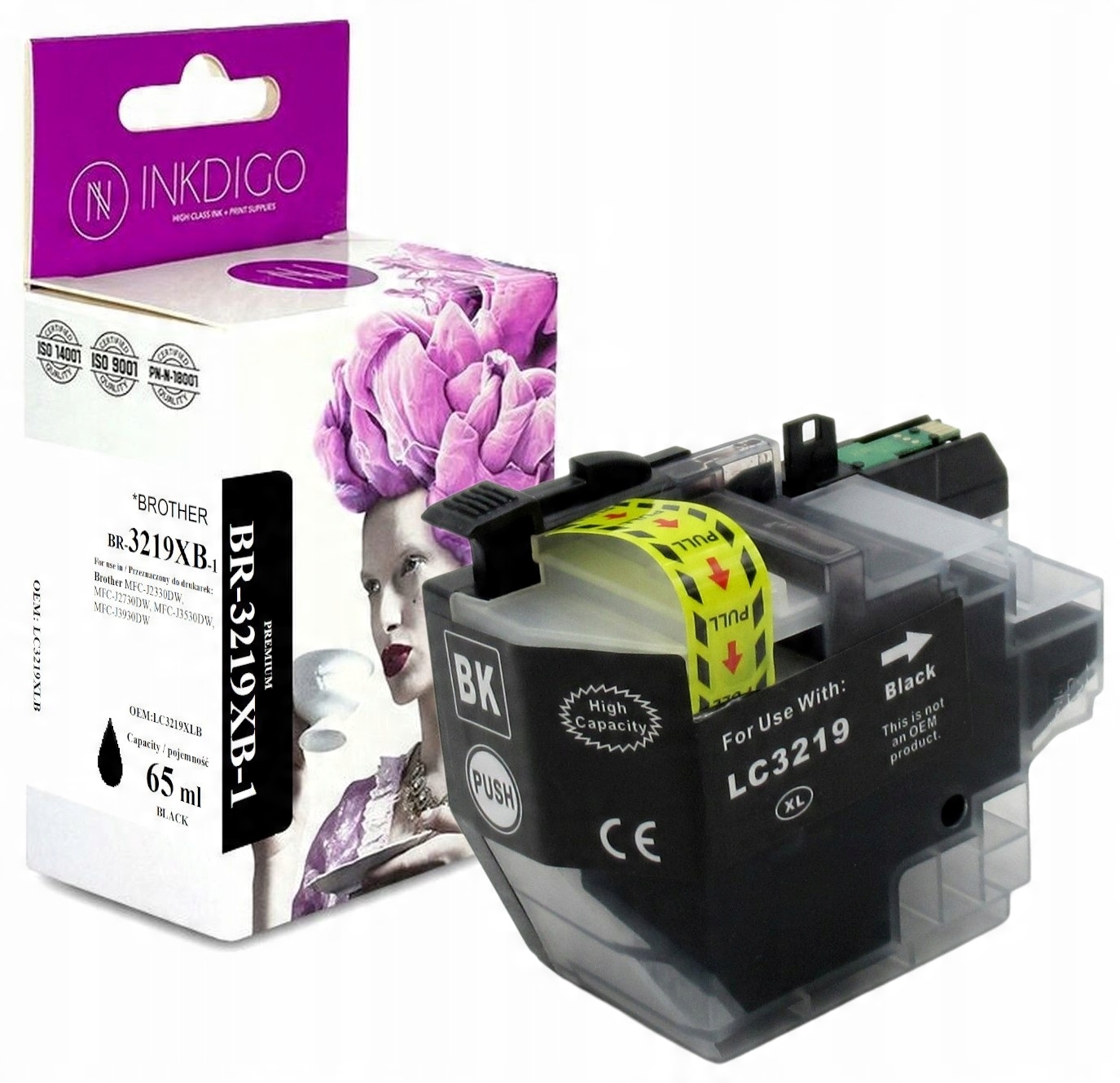 

Tusz do Brother J5335DW J5730 J6535 LC3219XLBK