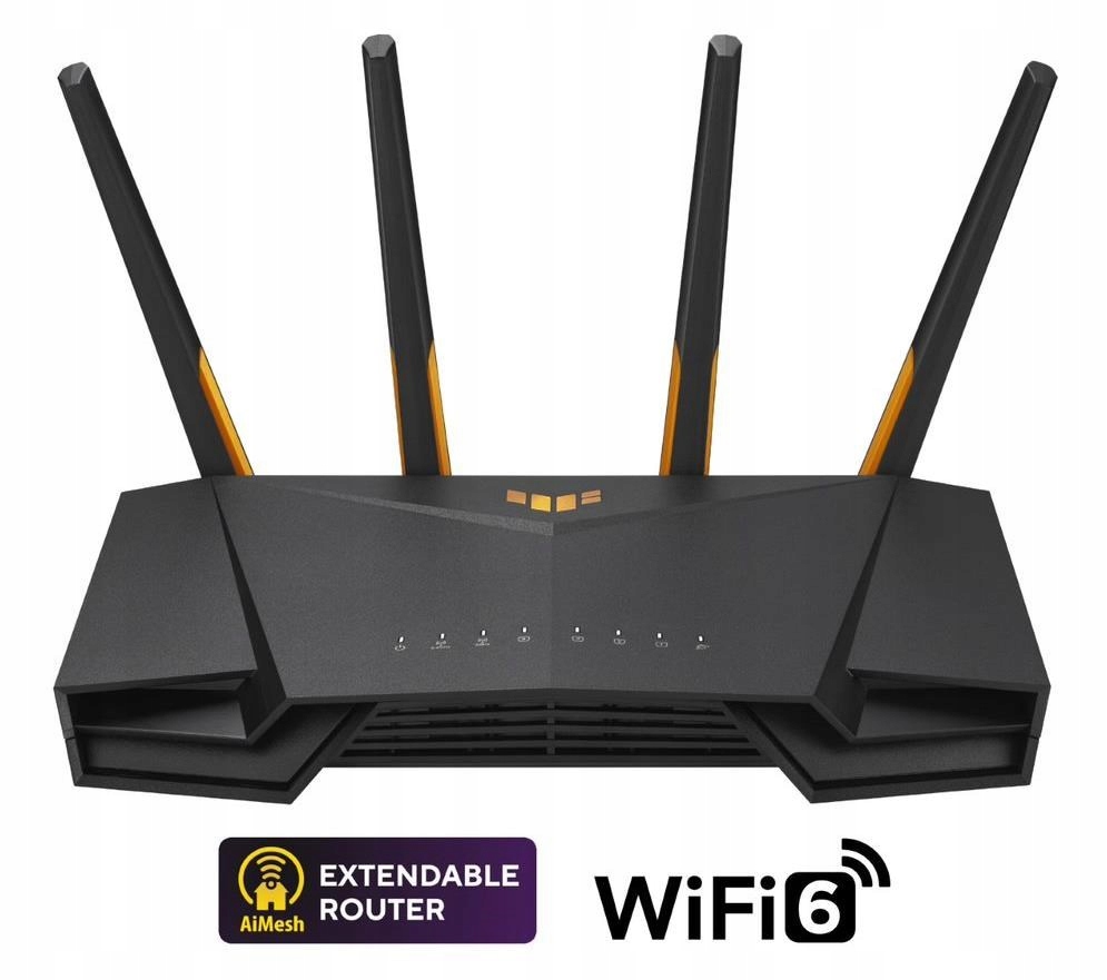 Asus TUF-AX3000 V2 (AX3000) WiFi 6 Extendable Gaming Router, 2.5G port, …