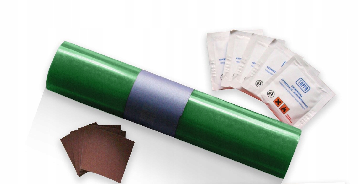 ZESTAW DO NAPRAWY PLANDEK LATA 220X32 CM ZIELONY