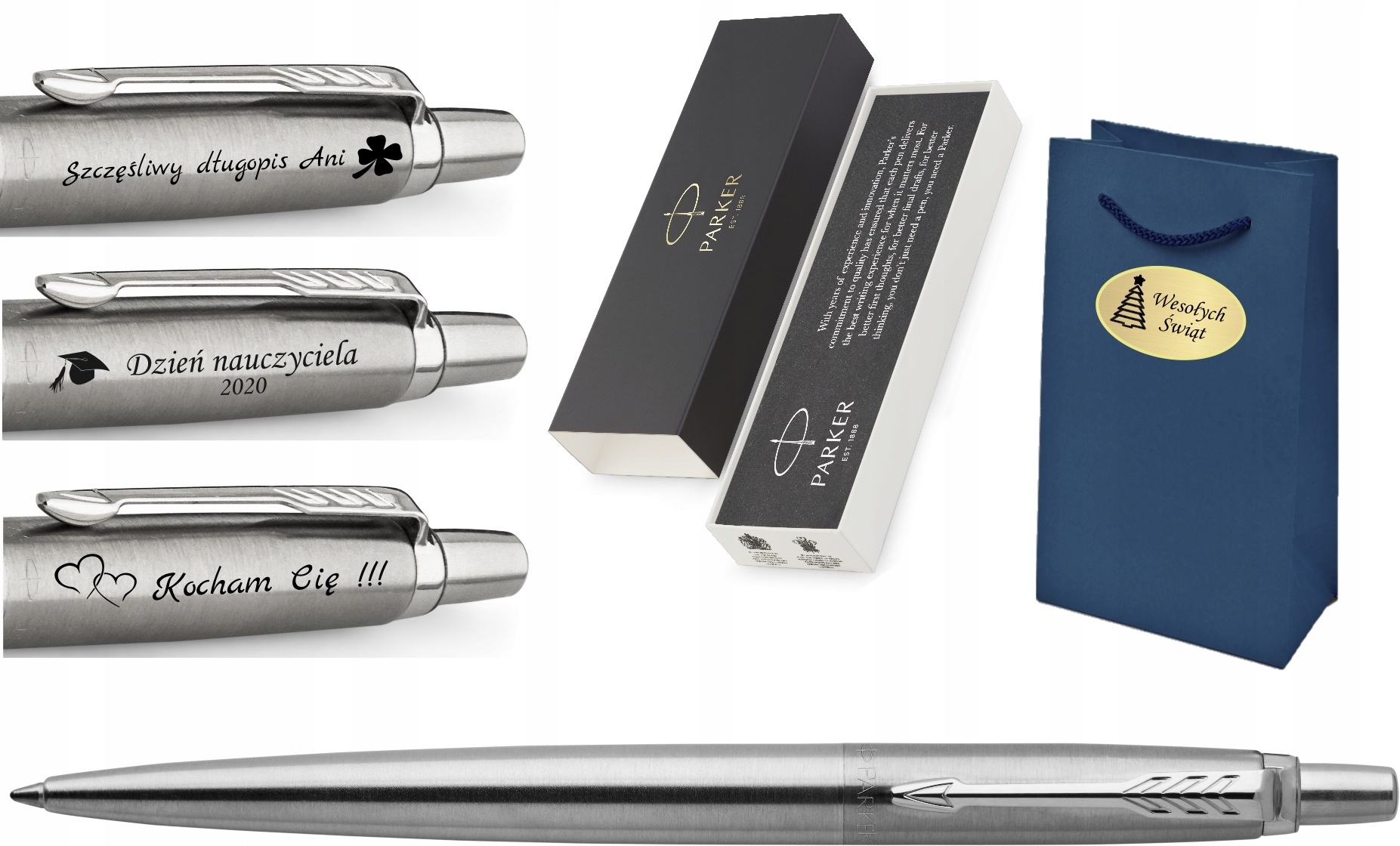 

Parker Długopis Jotter Kolor Stalowy Ct Grawer