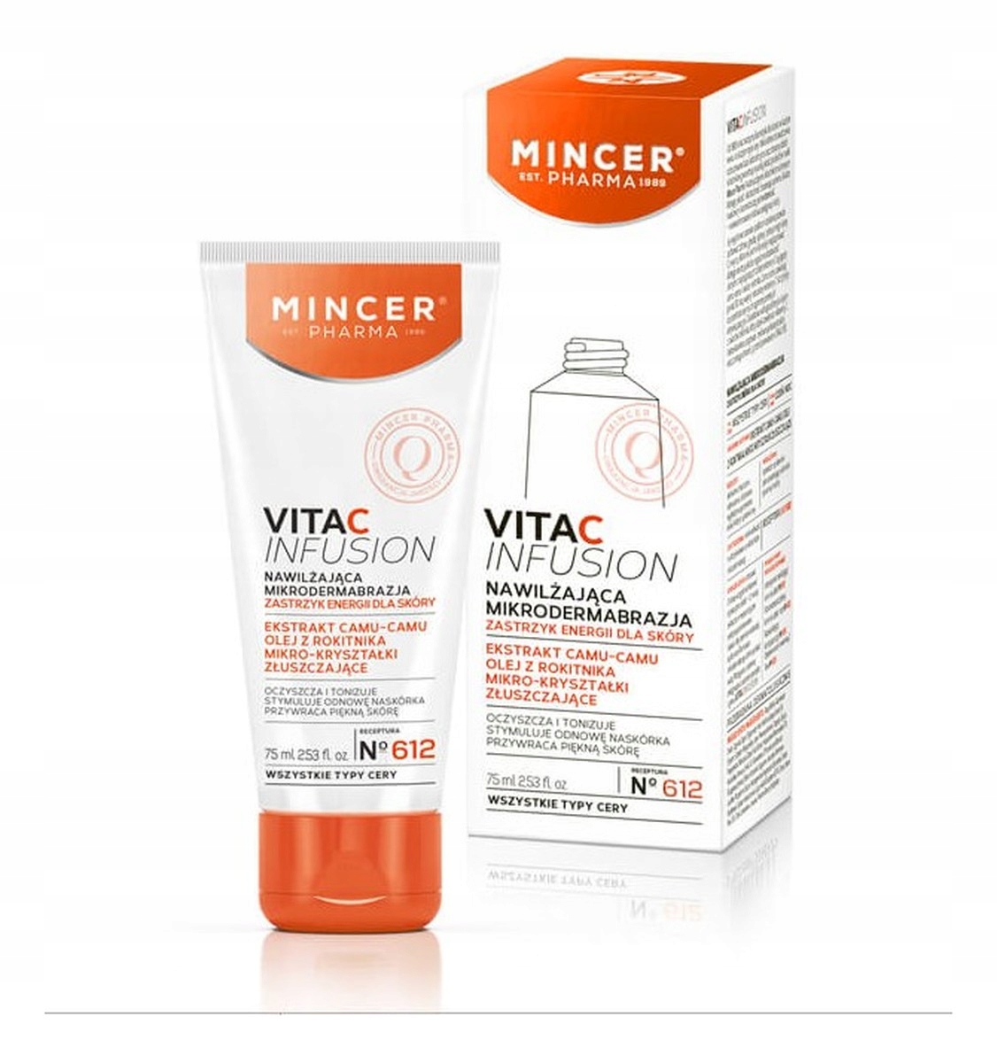 Mincer Pharma Vita C Mikrodermabrazja No 612 75 ml