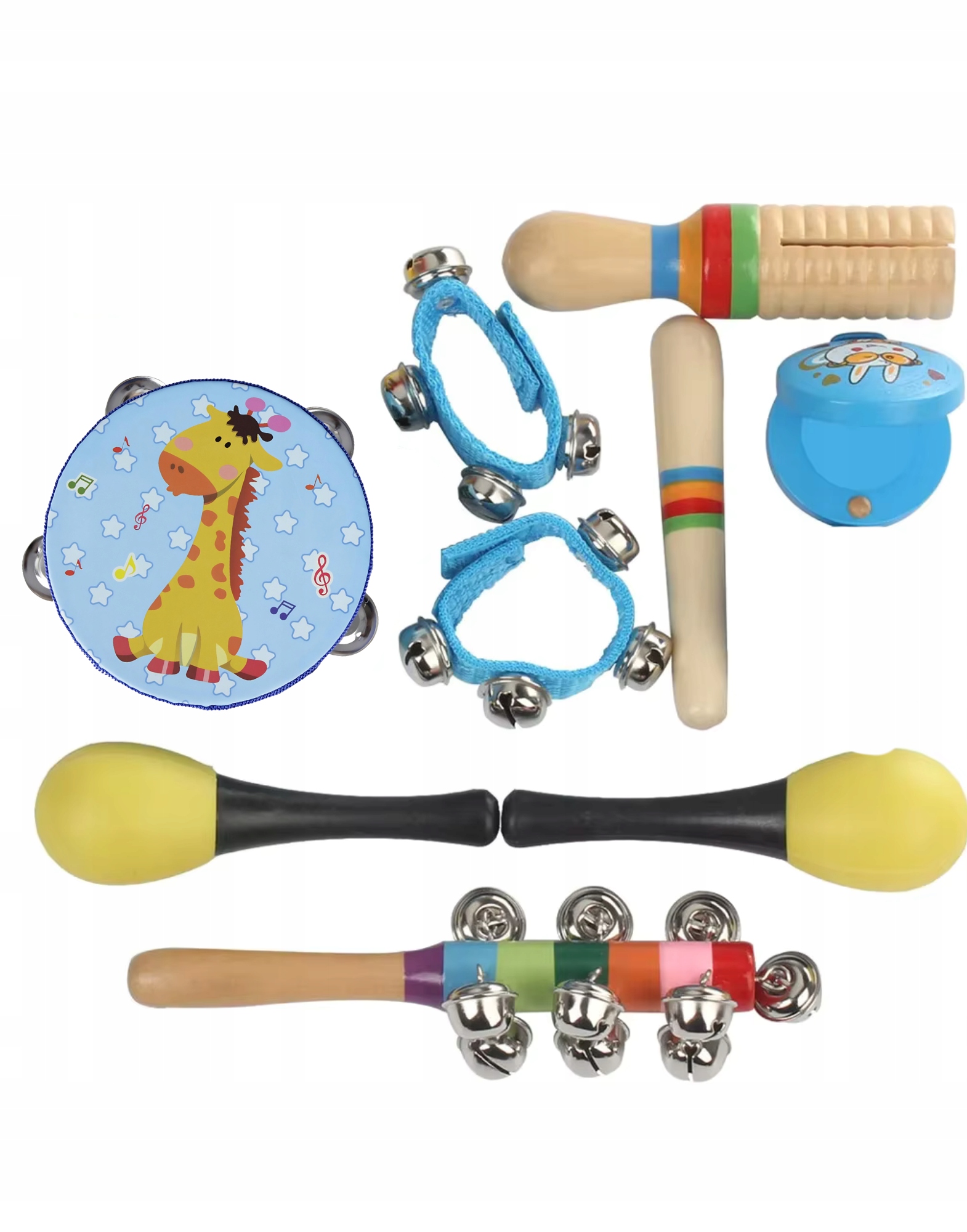 Zestaw instrumentów muzycznych dla dzieci RegMag – 16 instrumentów