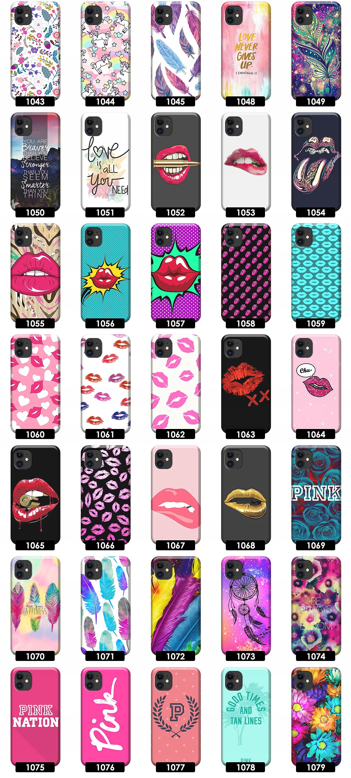 ETUI CASE SILIKONOWE OBUDOWA PLECKI NA TELEFON DO APPLE IPHONE 11 WZORY Typ inny