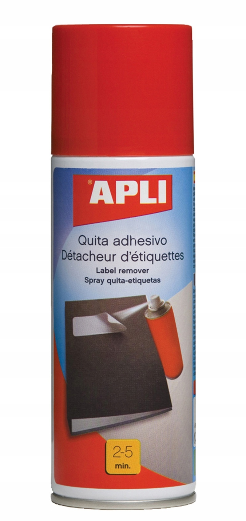 100L762 Spray do usuwania etykiet APLI,