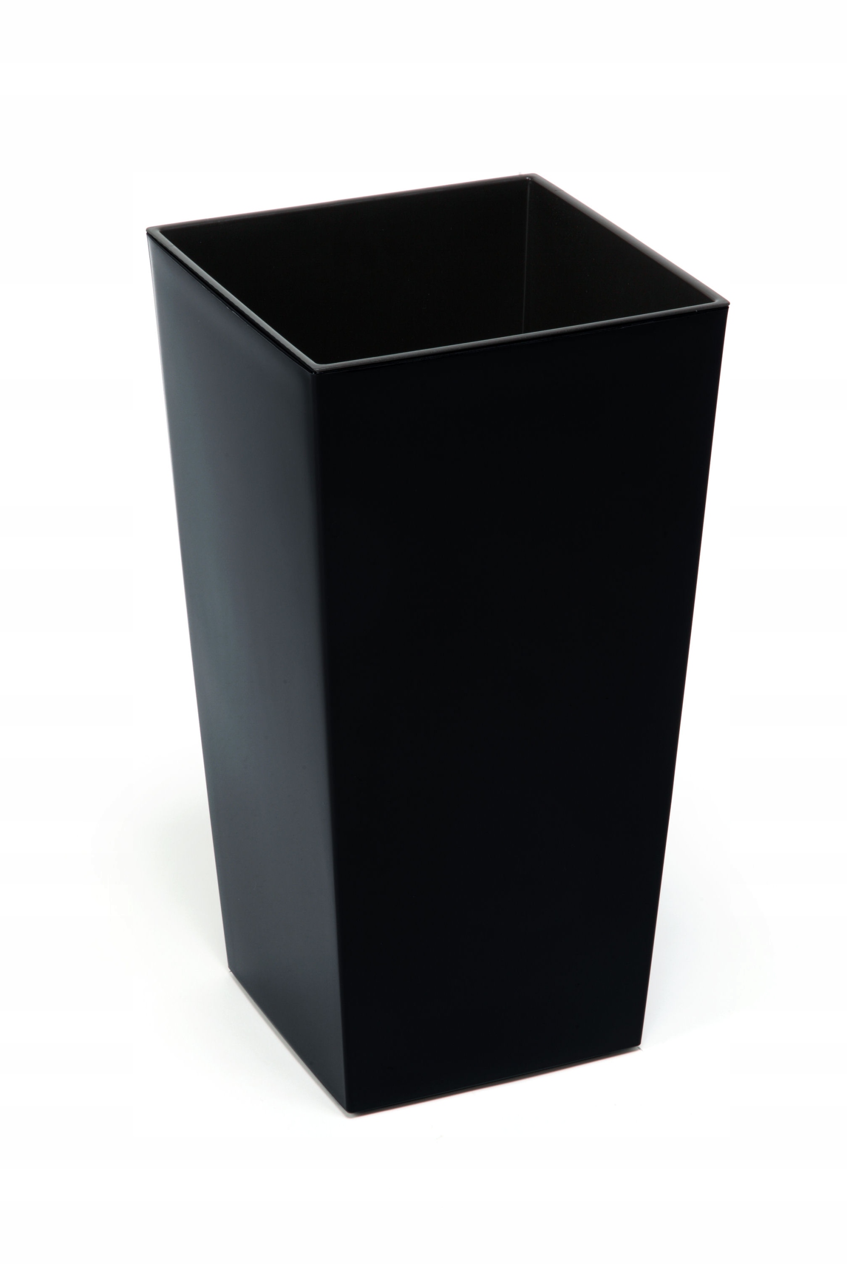 

Doniczka Finezja 250 Lamela Czarny lakier +wkład