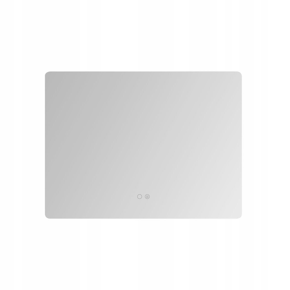 Obdĺžnikové vyhrievané kúpeľňové zrkadlo s Led podsvietením Zuma Line